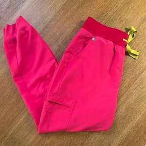 Figs Zamora Joggers Hot Pink